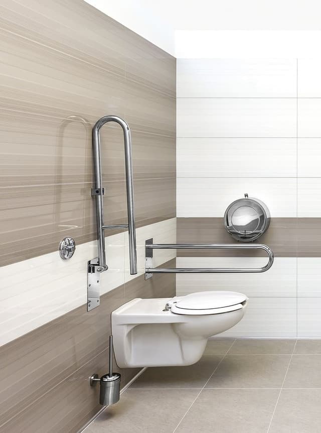 HANDICAP poręcz wspierająca typ-U 813mm, stal nierdzewna polerowana