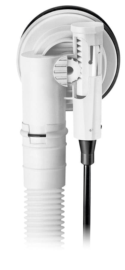 Zestaw odpływowy z korkiem automatycznym, długość 575mm, korek 72mm, brąz