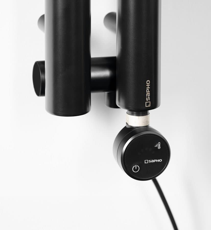 MOA grzałka elektryczna z termostatem, bluetooth, 200 W, czarna