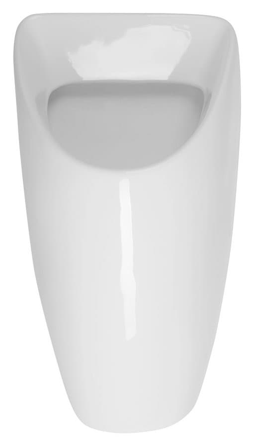 SCHWARN pisuar ceramiczny, zasilanie tylne, odpływ tylny, biały