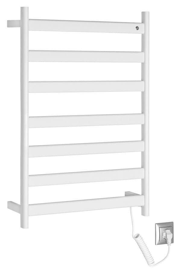 ELIAS elektryczna suszarka na ręczniki 490x730x110 mm, 105 W, biały mat