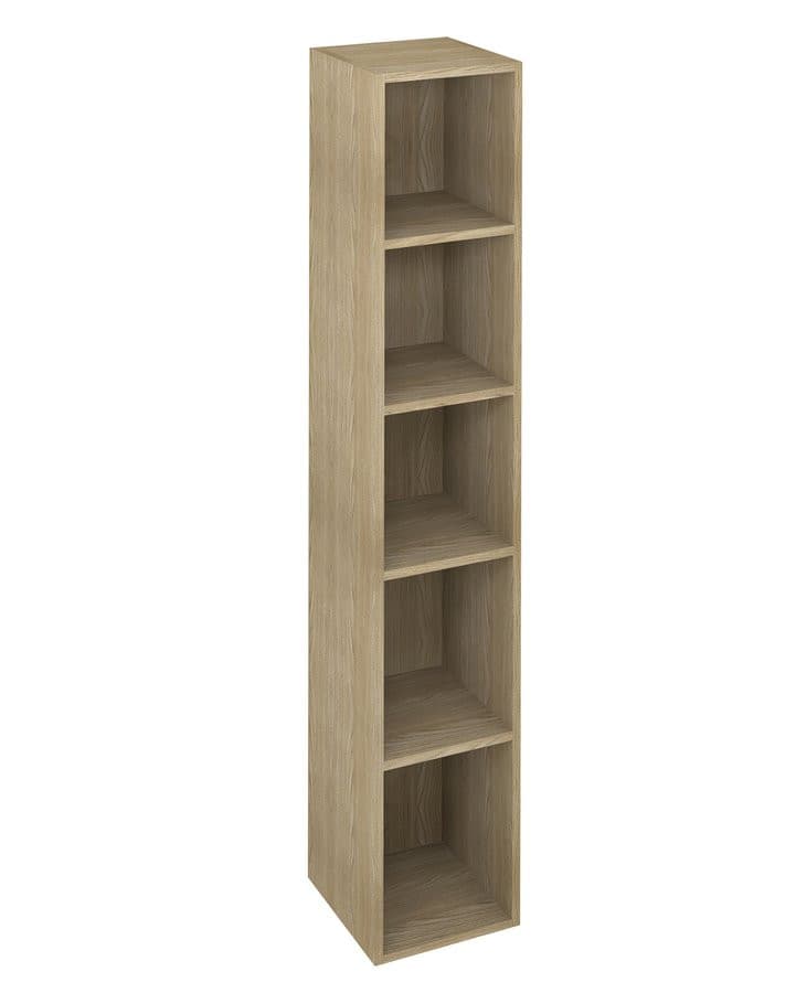 ESPACE słupek wysoki, otwarty z półkami, 30x172x32cm, wiąz Bardini