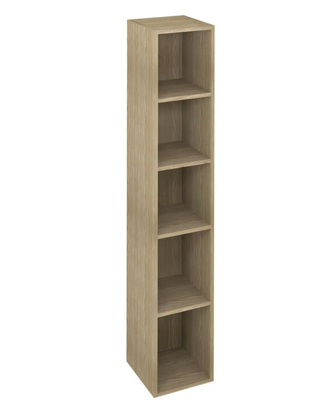 ESPACE słupek wysoki, otwarty z półkami, 30x172x32cm, wiąz Bardini
