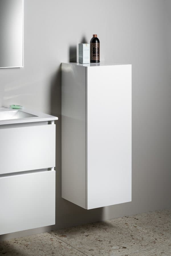 ESPACE szafka 35x94x32cm, 1 drzwiczki, lewa/prawa, biały połysk