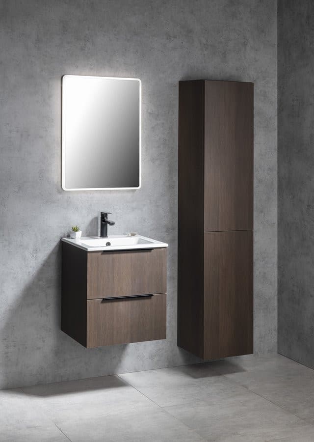 ESPACE słupek wysoki 35x172x32cm, 2 drzwiczki, lewa/prawa, sosna rustykalna