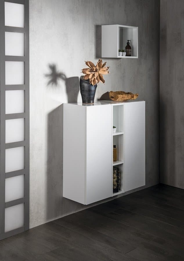 ESPACE szafka 35x94x32cm, 1 drzwiczki, lewa/prawa, sosna rustykalna