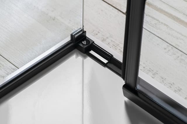 ALTIS BLACK prostokątna kabina prysznicowa 1200x900 mm, wariant L/P