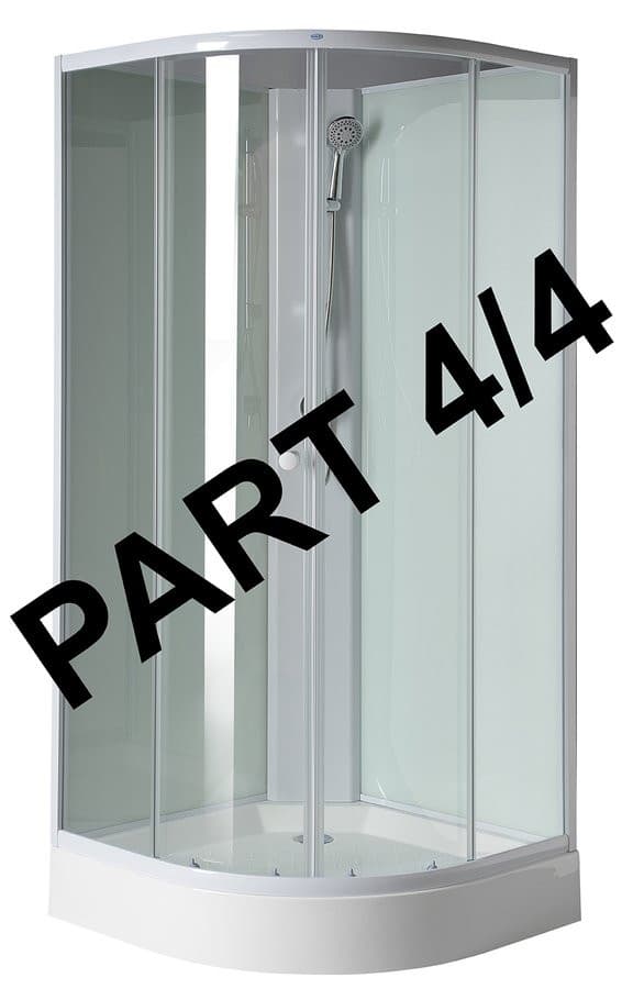 AIGO Aluminiowy profil narożny, bateria prysznicowa, część 4/4