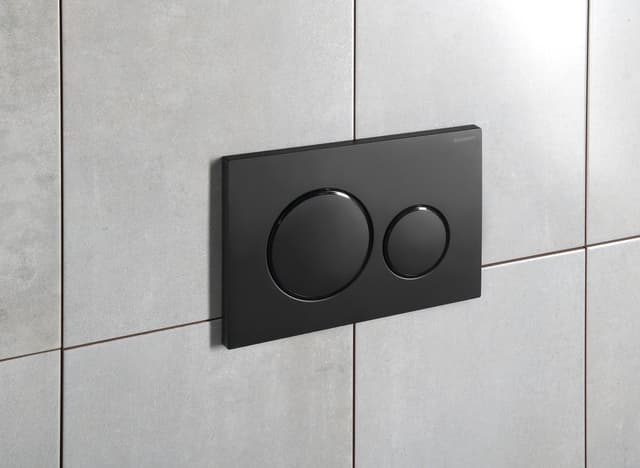 GEBERIT SIGMA20 przycisk spłukujący, Easy-to clean/czarny mat