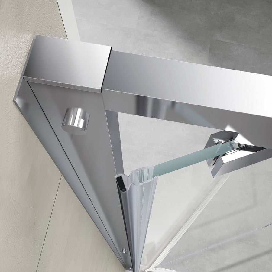 SIGMA SIMPLY kabina prysznicowa 900x900mm, drzwi obrotowe, L/P, szkło czyste