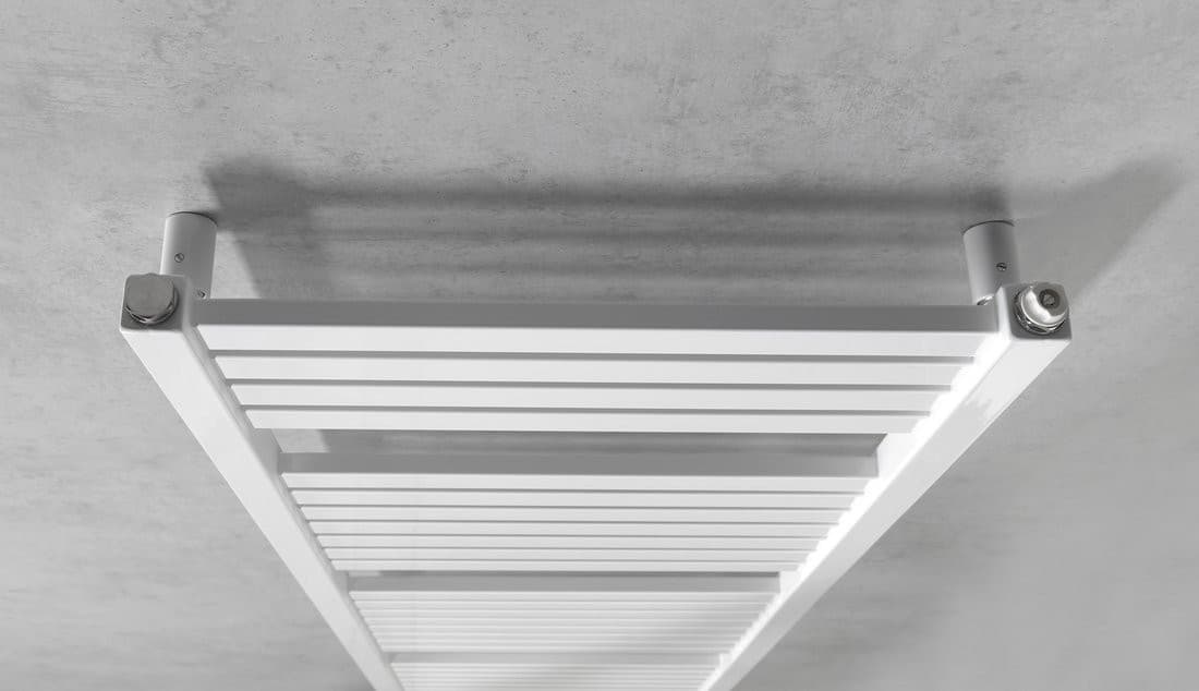 TONDI grzejnik łazienkowy 450x1330 mm, podłączenie centralne, biały