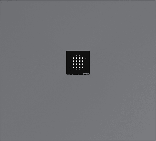 FLEXIA brodzik kompozytowy z możliwością docinania 100x90cm, szary mat