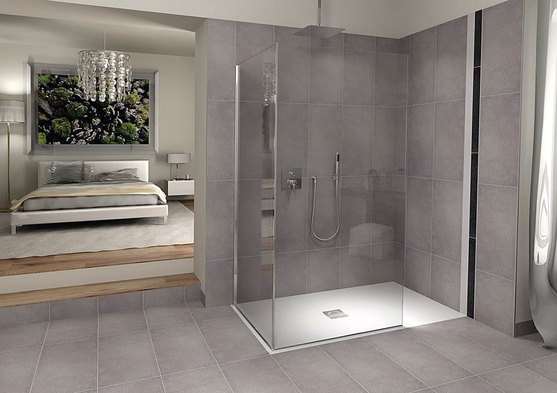 FLEXIA brodzik kompozytowy z możliwością docinania 130x90cm, biały mat