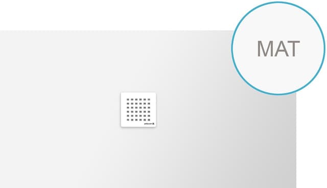 FLEXIA brodzik kompozytowy z możliwością docinania 150x80cm, biały mat