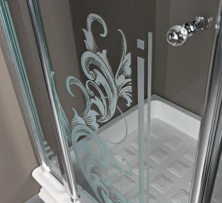 RETRO brodzik prysznicowy ceramiczny, półokrągły 90x90x20cm, R550, biały