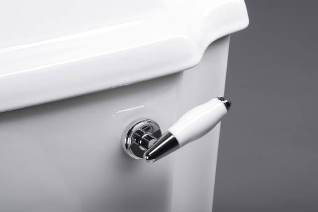 ANTIK Spłuczka do kompaktu WC z mechanizmem spłukującym, biały