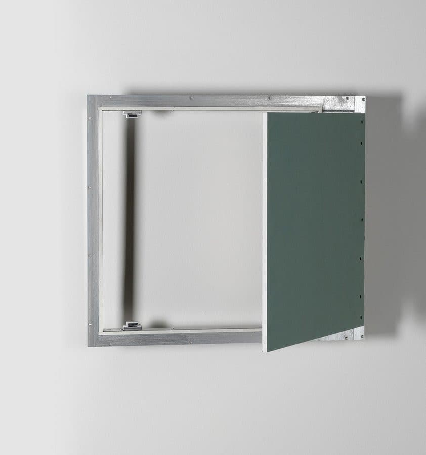 ZARZ drzwiczki rewizyjne pod płytki 40x40cm, otwieranie klik-klak, stal ocynkowana