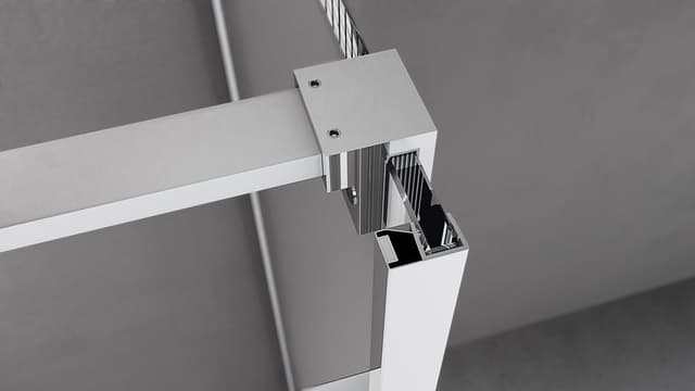 ROLLS kabina prysznicowa 1400x800 mm, wariant L/R, szkło czyste