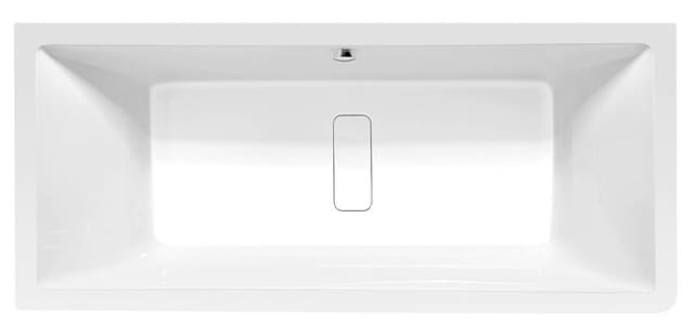 MARLENE CURVE L MONOLITH wanna wolnostojąca przyścienna 185x85x63cm, biały