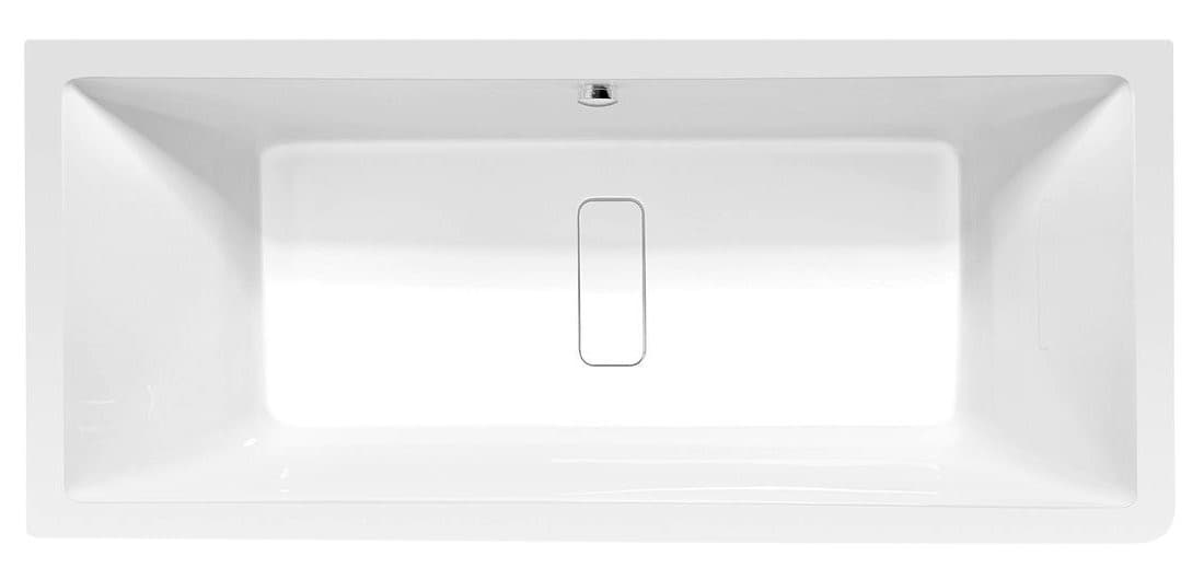 MARLENE CURVE L MONOLITH wanna wolnostojąca przyścienna 175x75x63cm, biała