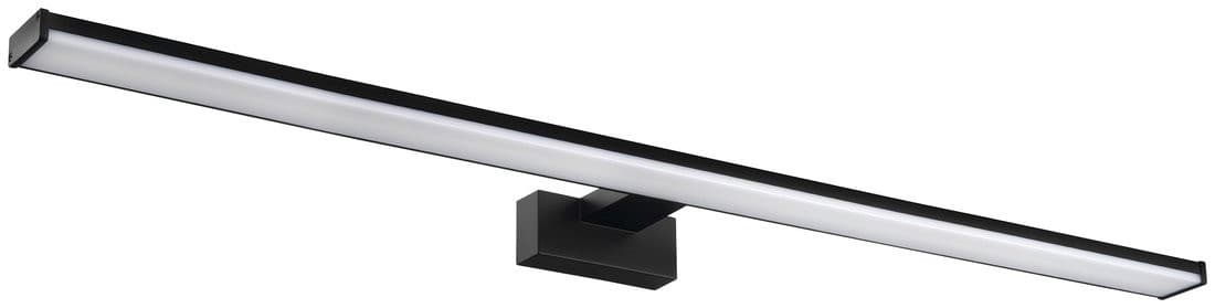 CHICAGO MAX LED oświetlenie 780x120mm, 15W, 230V, IP44, plastik, czarny mat