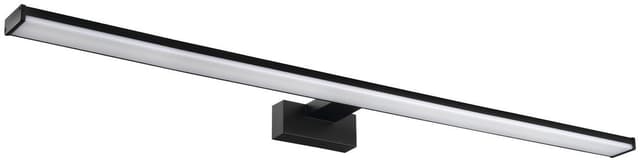 CHICAGO MAX LED oświetlenie 780x120mm, 15W, 230V, IP44, plastik, czarny mat