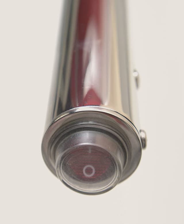 PASADOR elektryczna suszarka na ręczniki, okrągła, 150x1500 mm, 30 W, stal nierdzewna polerowana