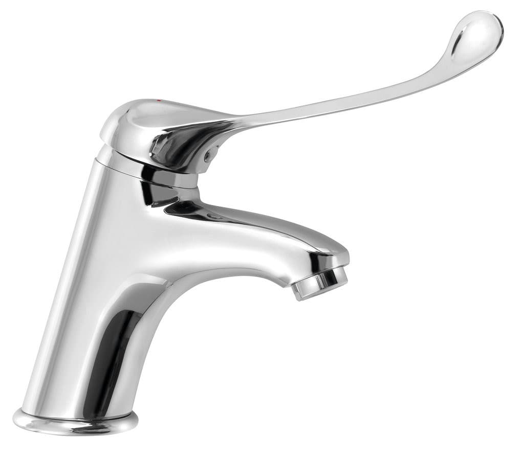 KASIOPEA bateria umywalkowa bez odpływu, dźwignia medyczna, chrom