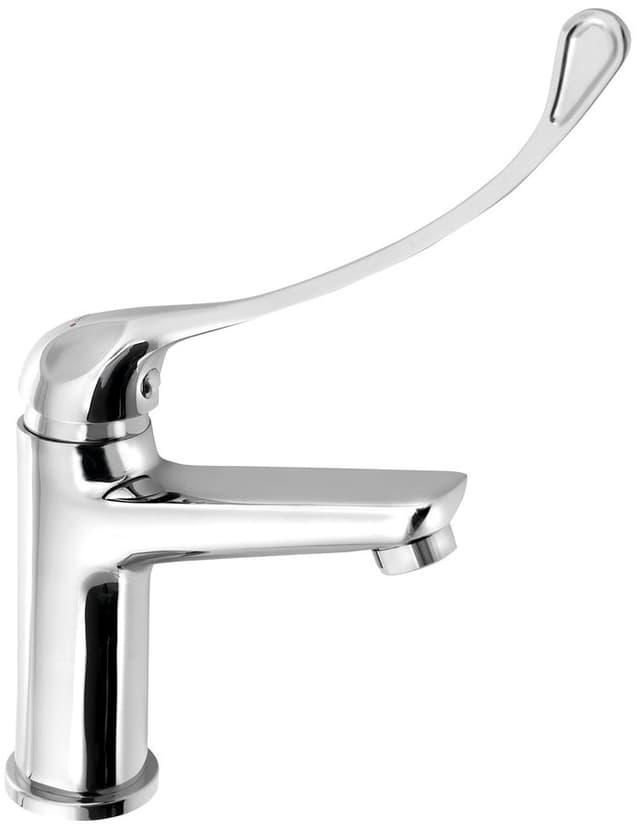 SCHMITZ bateria umywalkowa bez odpływu, dźwignia medyczna, chrom