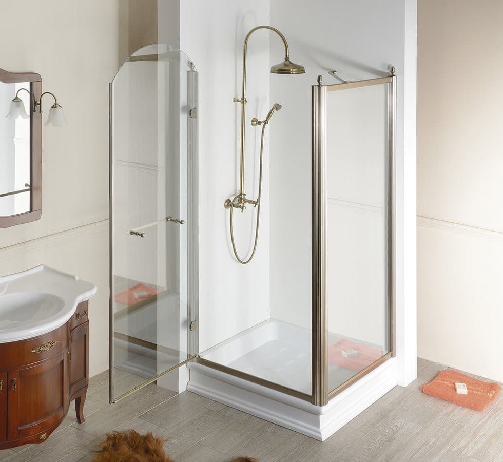 ANTIQUE prostokątna kabina prysznicowa 900x1000 mm, wariant L