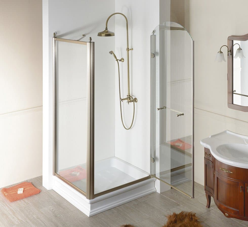 ANTIQUE prostokątna kabina prysznicowa 900x1000 mm, wariant R