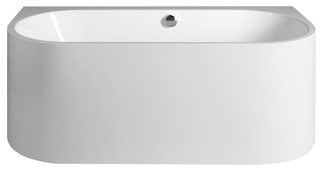 ASTRA DL MONOLITH wanna przyścienna stojąca 160x75x60cm, biała