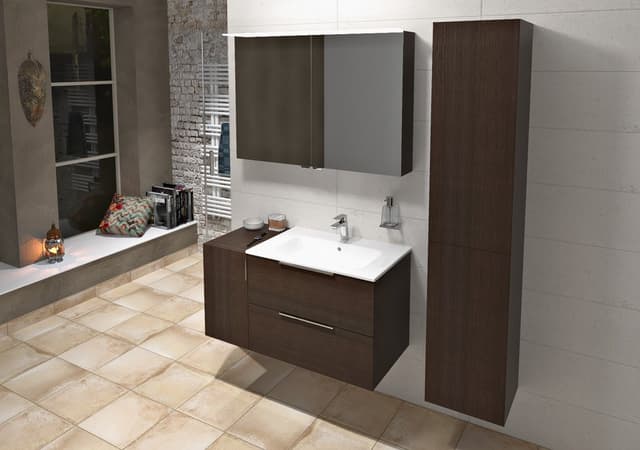 CIRASA szafka wisząca dolna 30x52x46cm, prawa/lewa, sosna rustykalna