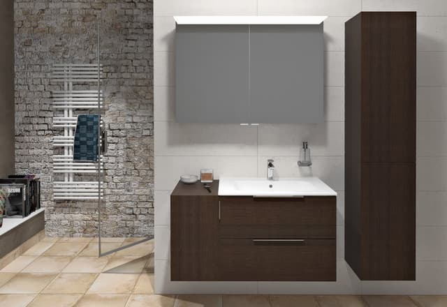 CIRASA szafka wisząca dolna 30x52x46cm, prawa/lewa, sosna rustykalna