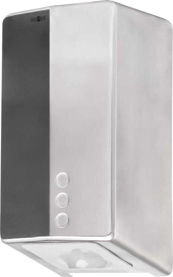 FUGA EVO elektryczna suszarka do rąk, bezdotykowa  220-240V, 800W, 164x327x151 mm, czujnik laserowy , stal nierdzewna mat