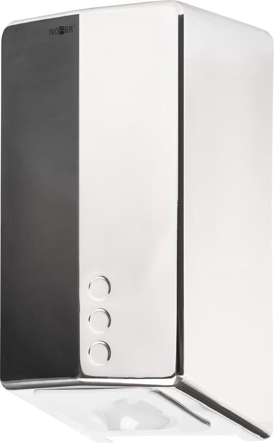 FUGA EVO elektryczna suszarka do rąk, bezdotykowa 220-240V, 800W, 164x327x151 mm,  czujnik laserowy, stal nierdzewna połysk