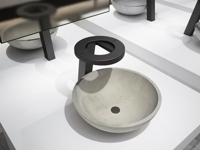 CONCEPT bateria stojąca z czujnikiem, z dozownikiem mydła i suszarką do rąk, wysokość 188mm, chrom