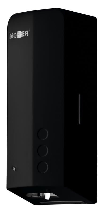 Bezdotykowy dozownik mydła w płynie 1000ml, czarny, stal nierdzewna