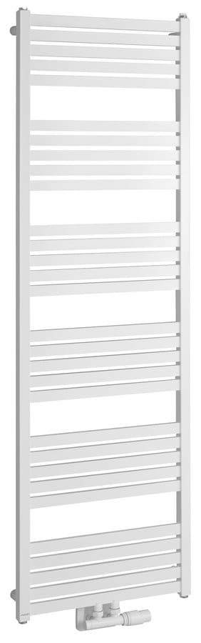 GRUNT grzejnik łazienkowy 500x1610 mm, podłączenie środkowe, biały