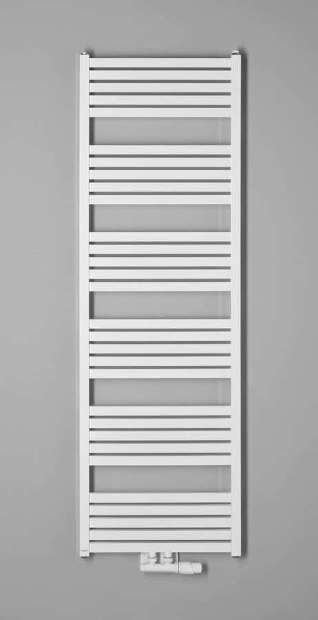 GRUNT grzejnik łazienkowy 500x1610 mm, podłączenie środkowe, biały