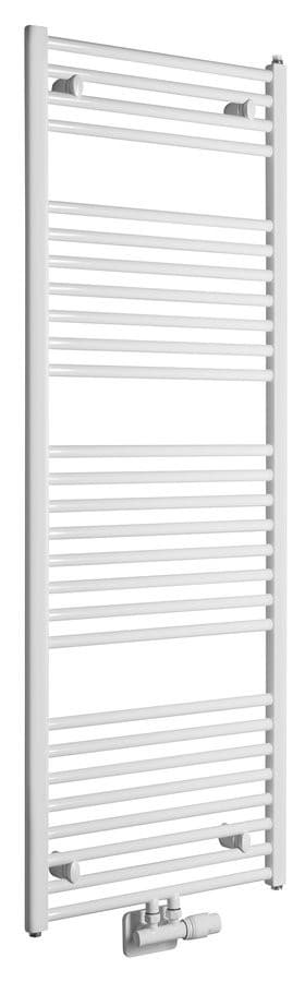 DIRECT grzejnik łazienkowy 450x1320 mm, podłączenie środkowe, biały