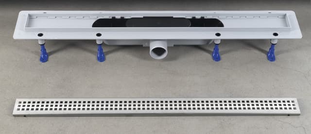 INDY odpływ liniowy z rusztem ze stali nierdzewnej, L-810, DN50