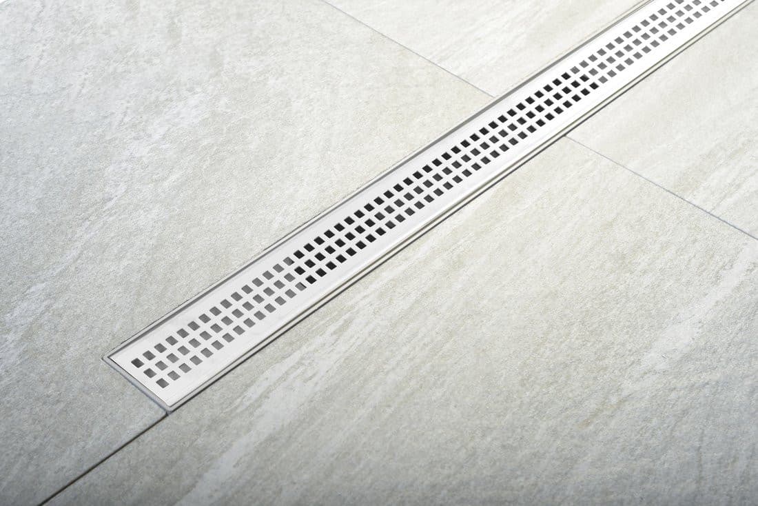 INDY odpływ liniowy z rusztem ze stali nierdzewnej, L-810, DN50