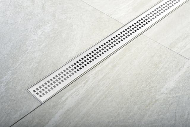 INDY odpływ liniowy z rusztem ze stali nierdzewnej, L-810, DN50