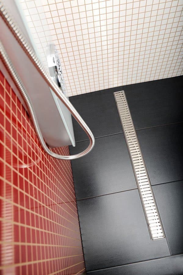 MANUS ONDA odpływ liniowy ze stali nierdzewnej z rusztem, L-950, DN50