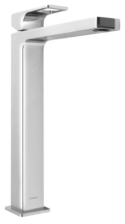 FORATA bateria umywalkowa wysoka z przedłużoną wylewką, chrom