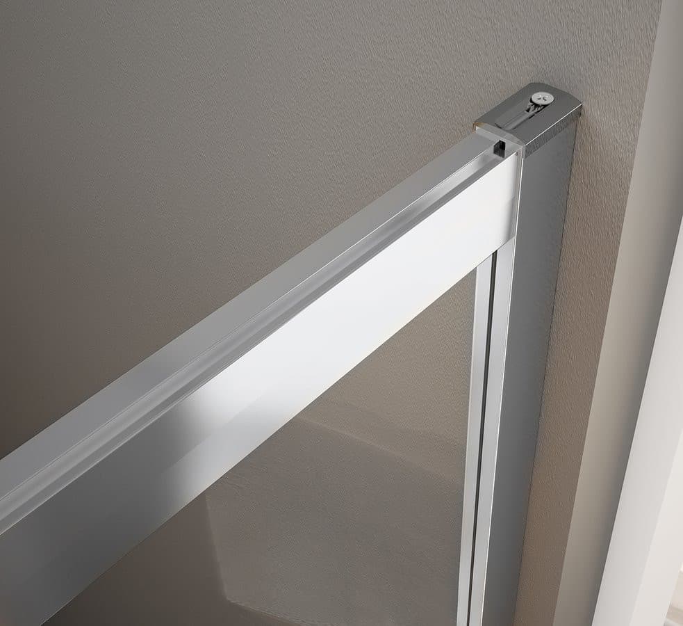 BORG kabina prysznicowa 800x800x1950 mm, wejście z rogu, szkło czyste