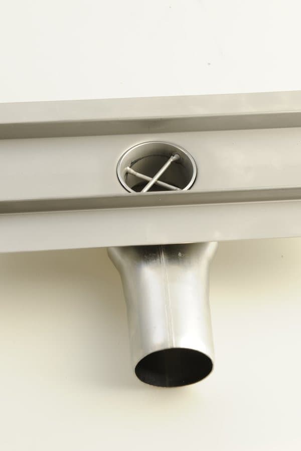 MANUS QUADRO odpływ liniowy ze stali nierdzewnej z rusztem, L-950, DN50