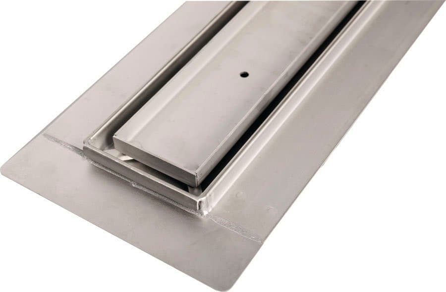 MANUS PIASTRA odpływ liniowy ze stali nierdzewnej z rusztem do płytek, L-950, DN50