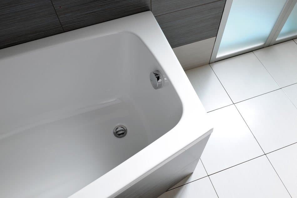 SENATOR zestaw odpływowy automatyczny, dł. 700mm, korek 72mm, stal nierdzewna mat